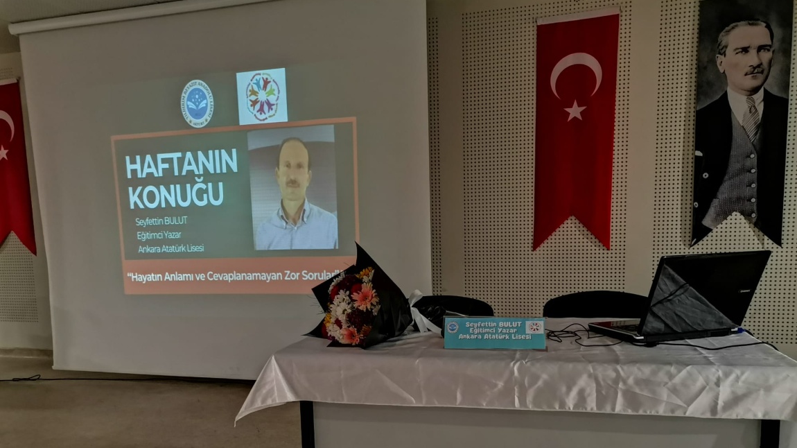 Okur-Yazar Buluşmaları Etkinliğimiz: Eğitimci Yazar Seyfettin BULUT